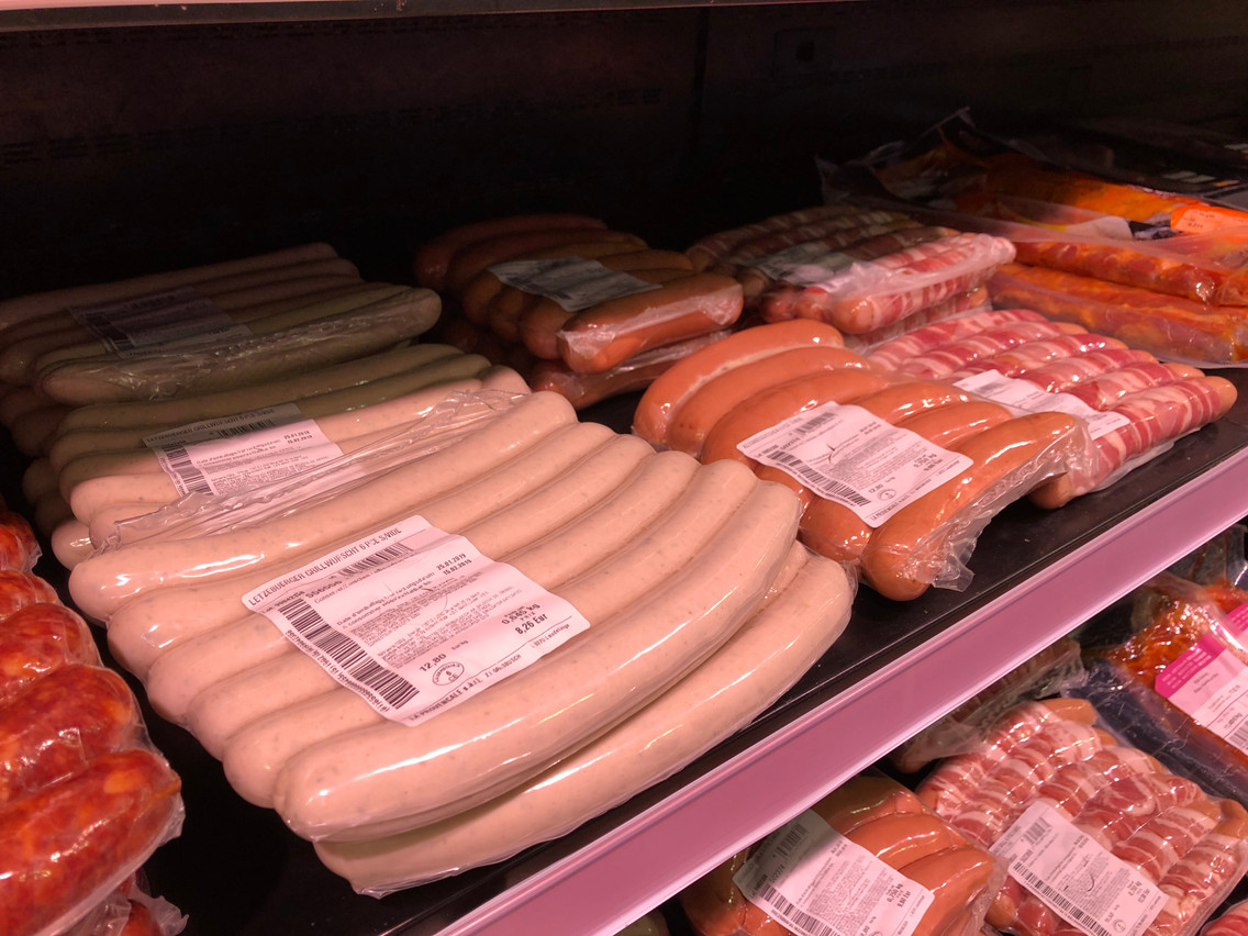 There are many different types of sausage in Luxembourg cuisine! Photo: Shutterstock