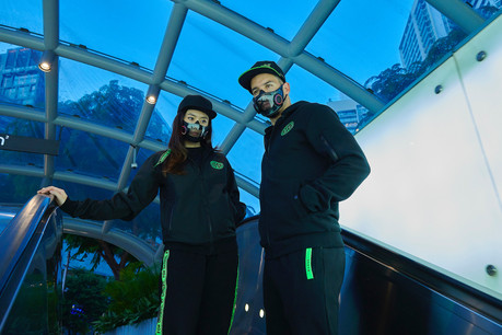 Hazel, le nouveau masque intelligent de Razer, répond à toutes les problématiques posées par les masques en tissu ou chirurgicaux utilisés depuis le début de la pandémie de Covid-19. (Photo: Razer)