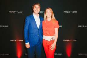 Adrian Devos et Camille Procureur (Workplace Well-Being). Photo: Julian Pierrot/Paperjam