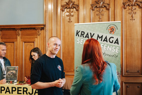 Mirko Leogrande (Krav Maga by KickYouFit). Photo: Julian Pierrot/Paperjam