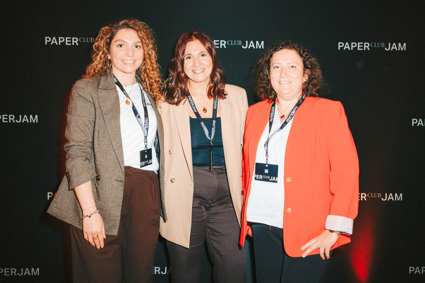 Sarah Losappio (White & Case), Nadia Mokadem (CA Indosuez Wealth) and Halime Karahan Sezgin (Deloitte). Photo: Julian Pierrot/Paperjam