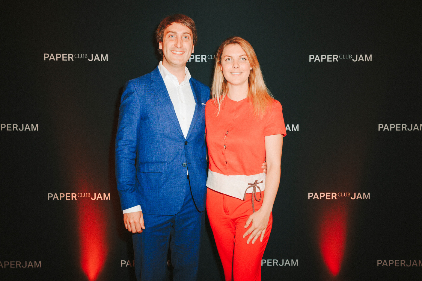 Adrian Devos et Camille Procureur (Workplace Well-Being). Photo: Julian Pierrot/Paperjam