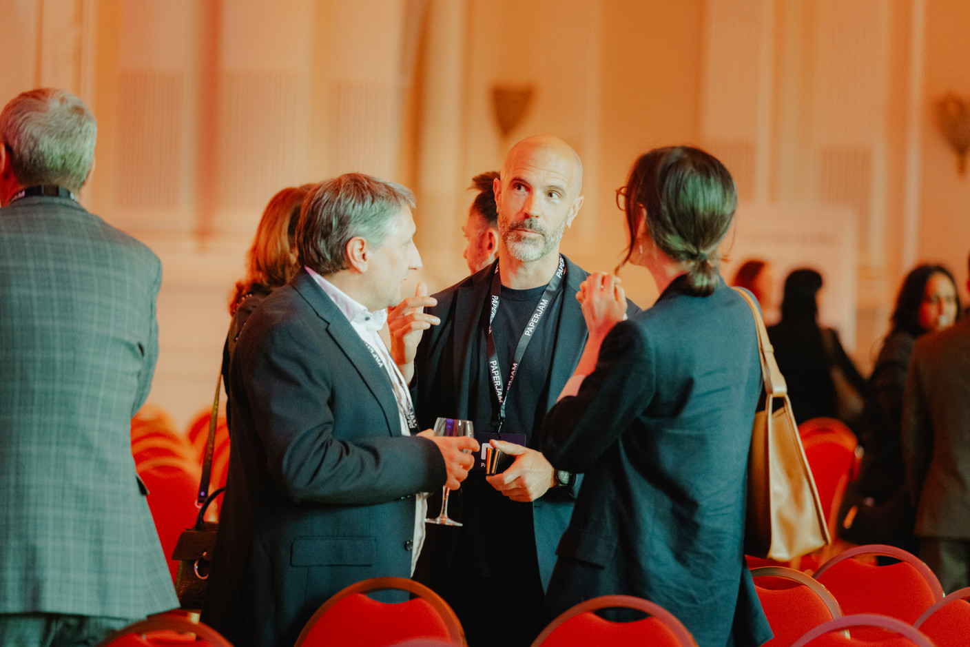Thomas Fontana (ACL), Alvin Sicre (Effective Outcomes) et Laura Prades (Powerance Academy). Photo: Julian Pierrot/Paperjam