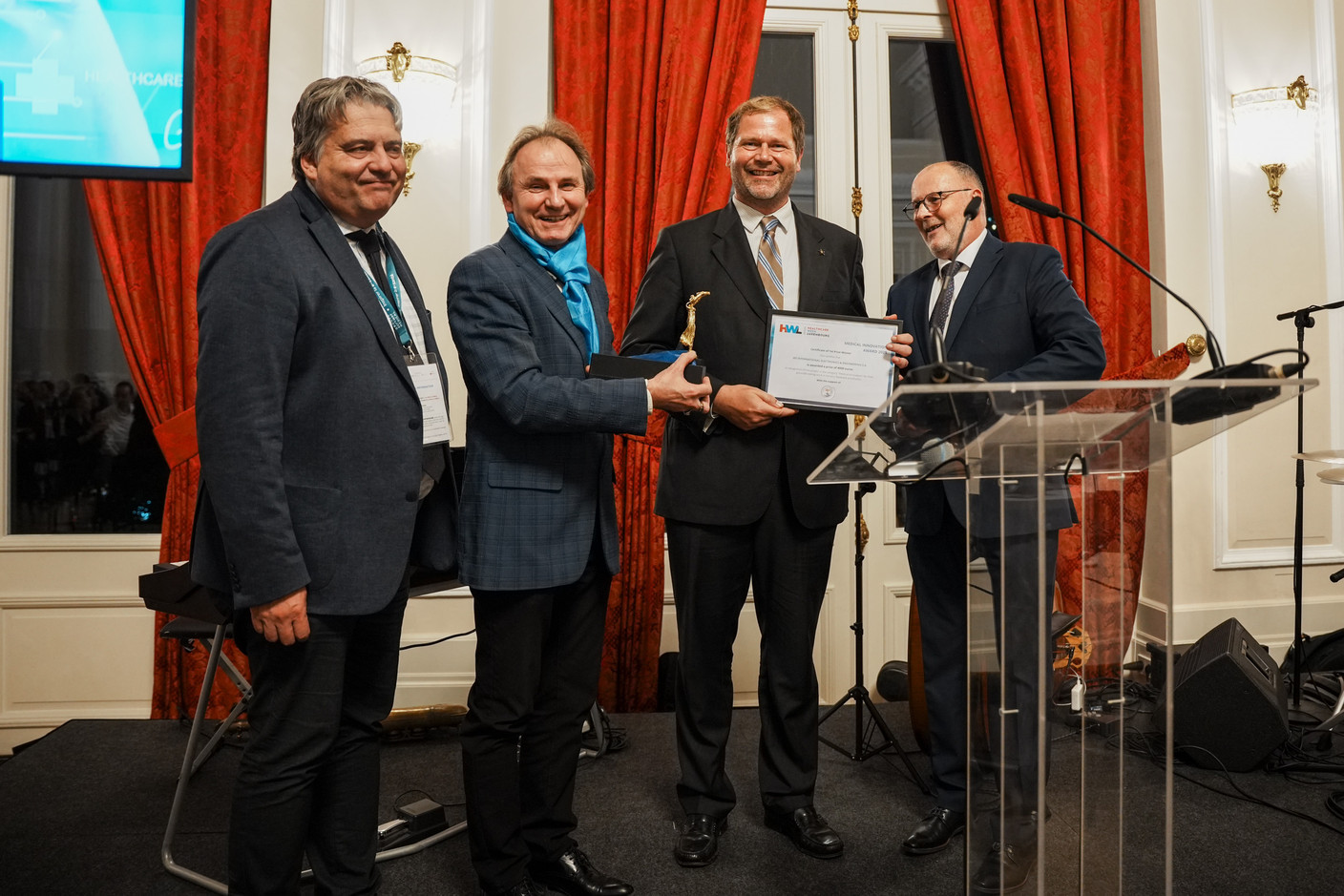 Here, IEE in the medical innovation category. (Photo: Shine-Photography)