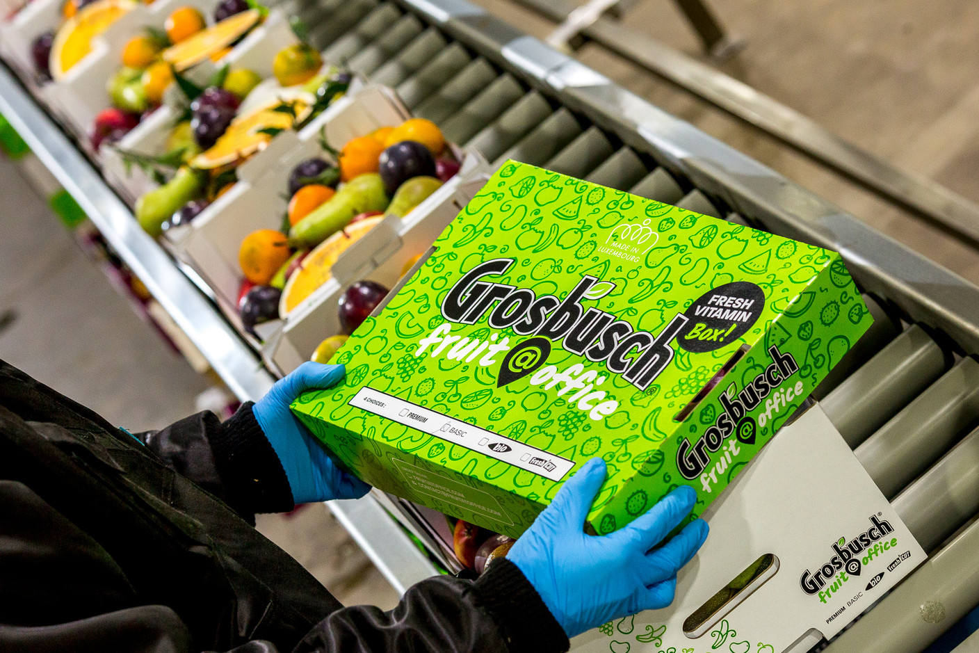 Healthy eating at work: a key to performance (Photo: Grosbusch SA)