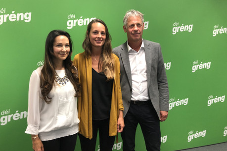 Semiray Ahmedova et Chantal Gary intègrent la Chambre, Henri Kox le ministère du Logement. (Photo: Paperjam)
