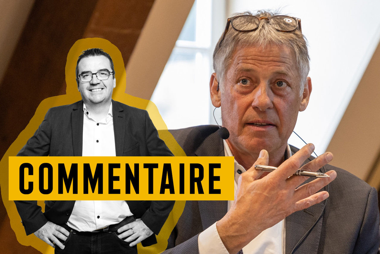 Le ministre du Logement Henri Kox se démène comme un beau diable. Mais ne peut compter sur guère de soutien autour de lui. (Photo: Romain Gamba/Maison Moderne)