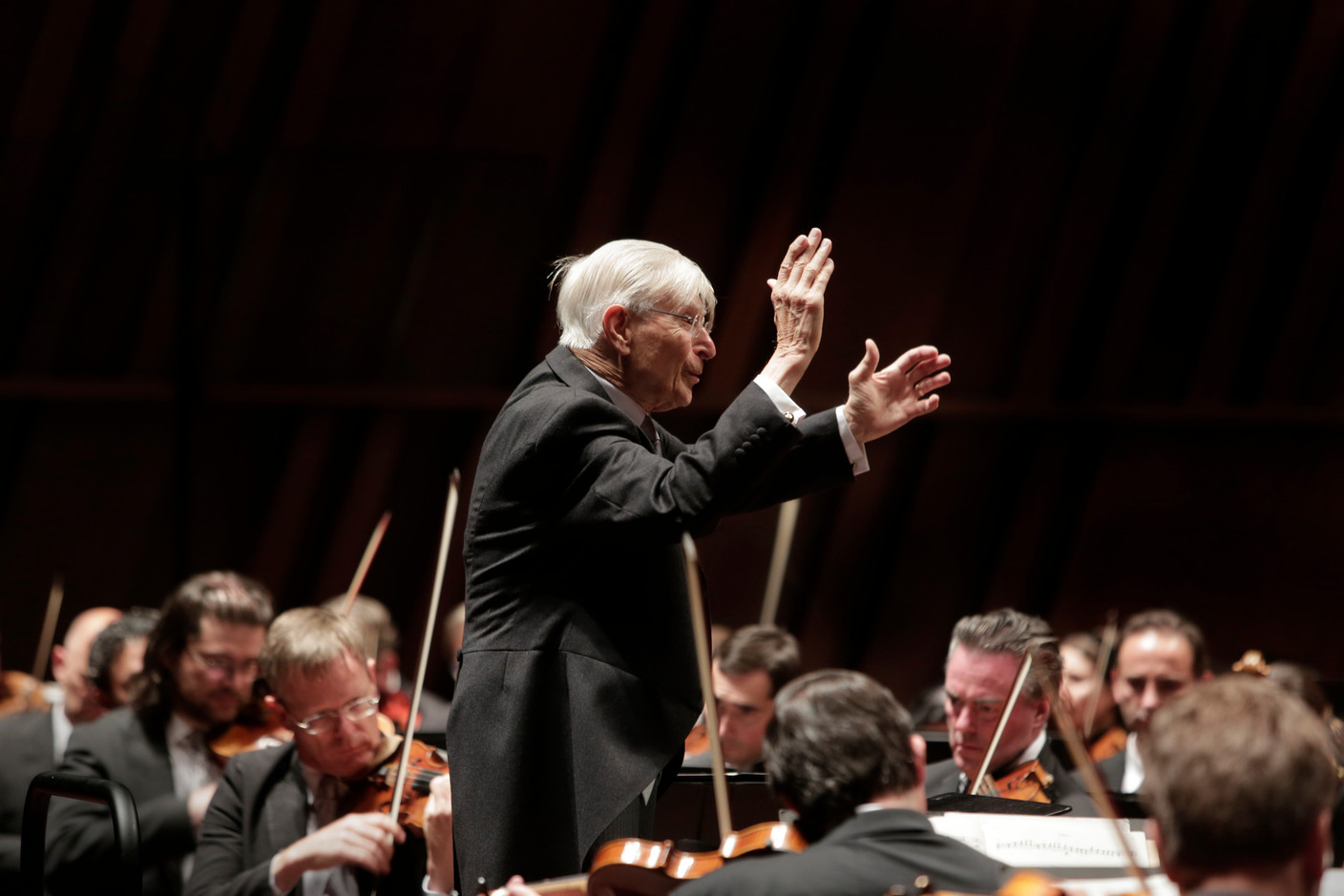 Herbert Blomstedt dirige Berwald et Mendelssohn Philharmonie