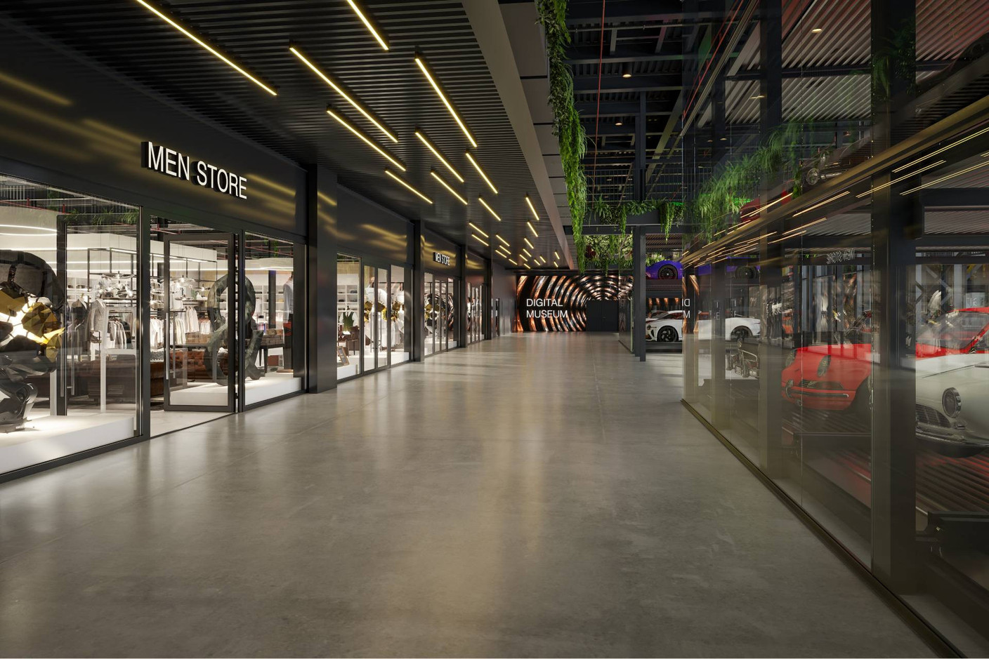 Gridx is also more than 7,000m2 of retail space.  Illustration: Gridx