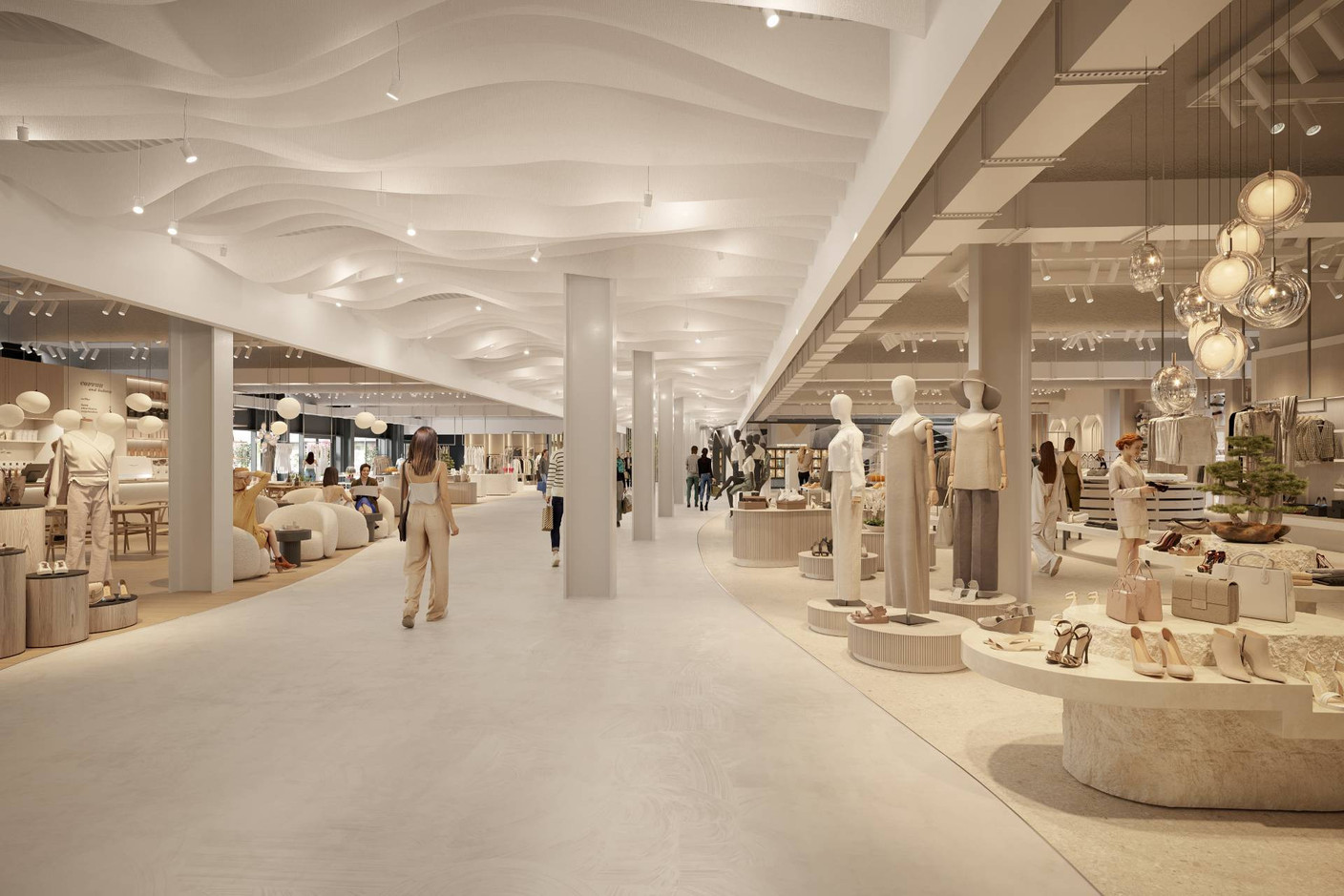 The largest retail unit will be occupied by Engelhorn.  Illustration: Gridx