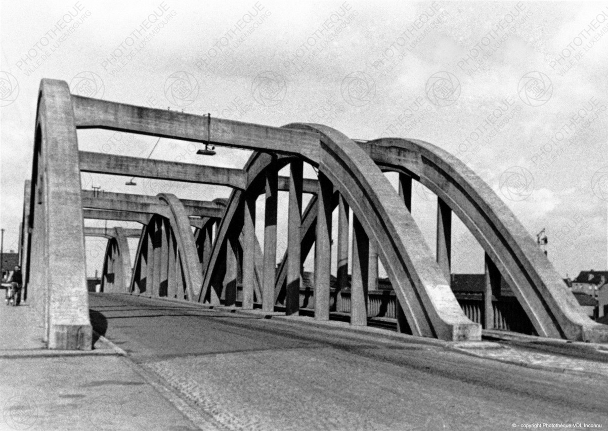 Le Pont Buchler – Bonnevoie  Photothèque de la Ville de Luxembourg