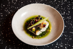 Chef Christoph Kaiser's menu, with its many international influences.  Eva Krins (Maison Moderne)