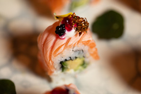 In the evening, don't miss the sushi by fusion chef Lansya Hayadi.  Eva Krins (Maison Moderne)