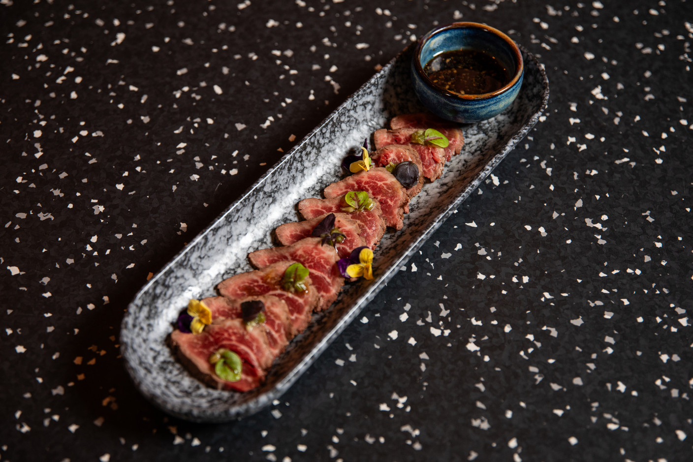 A menu designed by chef Christoph Kaiser with a host of international influences.  Eva Krins (Maison Moderne)