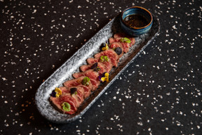 Une carte signée du chef Christoph Kaiser aux nombreuses influences internationales.  Eva Krins (Maison Moderne)