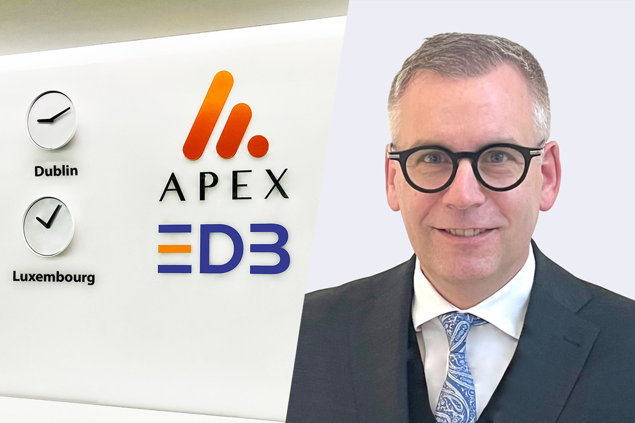 “I look forward to leading our depositary business as we continue to act as an expert support function,” said Holger Barth, newly appointed global head of banking depositary at European Depositary Bank.  Photos: Provided by European Depositary Bank/Apex. Montage: Maison Moderne