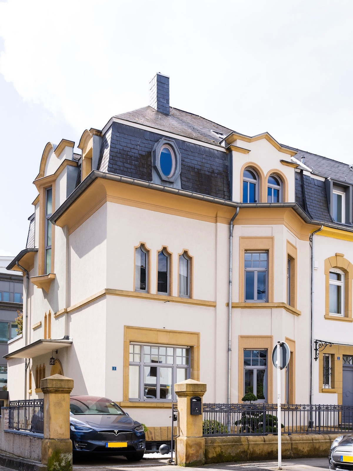 Aatika Hayat and her husband restored this 1920s townhouse in Hollerich. Photo provided by Aatika Hayat