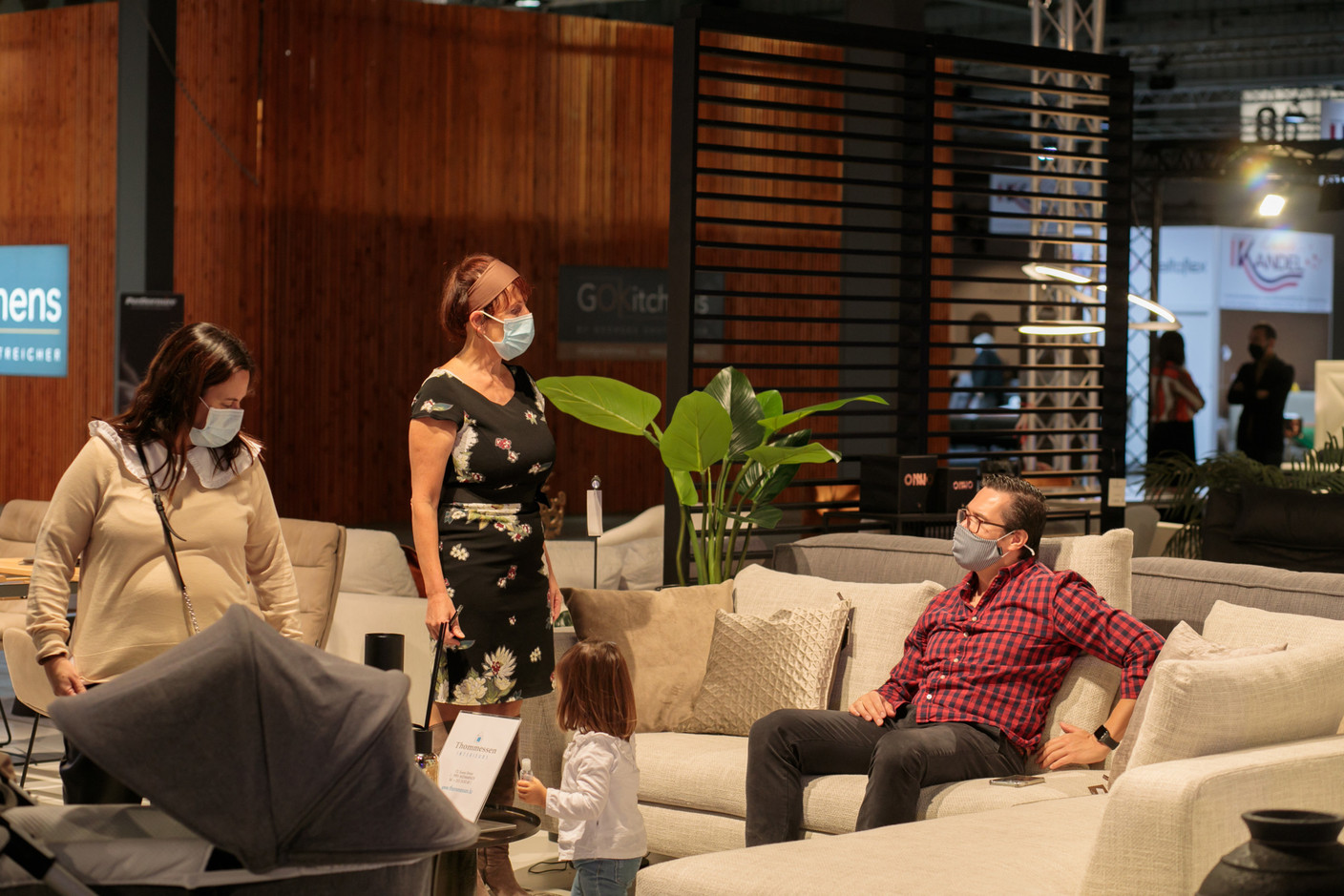 For nine days in Kirchberg, 150 exhibitors from the housing, construction, renovation, furnishing and decoration sectors will be present. Photo: Matic Zorman / Maison Moderne