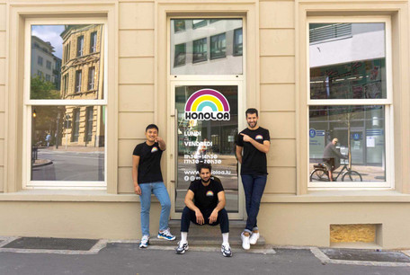 Sokhera Dam, Oubada Al Sabbagh et Thomas Cougouille ont ouvert la semaine dernière leur second restaurant Honoloa dans le quartier Gare de la capitale. (Photo: Honoloa)