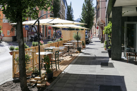 Pour éviter les rassemblements dans l’espace public sans respect des gestes barrières, l’Horesca veut pouvoir rouvrir ses terrasses. (Photo: Romain Gamba / Maison Moderne)
