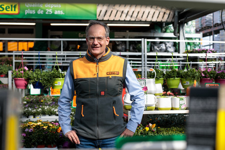 Günter Eichert pilote 15 magasins Hornbach situés en Allemagne, en plus du point de vente luxembourgeois de l’enseigne. (Photo: Matic Zorman/Maison Moderne)
