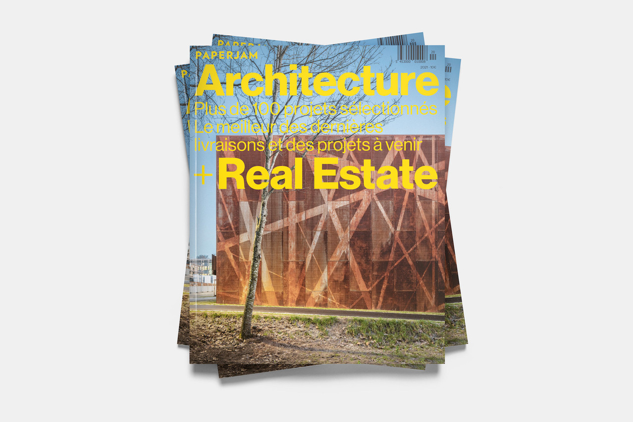 Le nouveau hors-série «Paperjam Architecture + Real Estate» est à découvrir à partir du 12 novembre. (Photo: Maison Moderne)