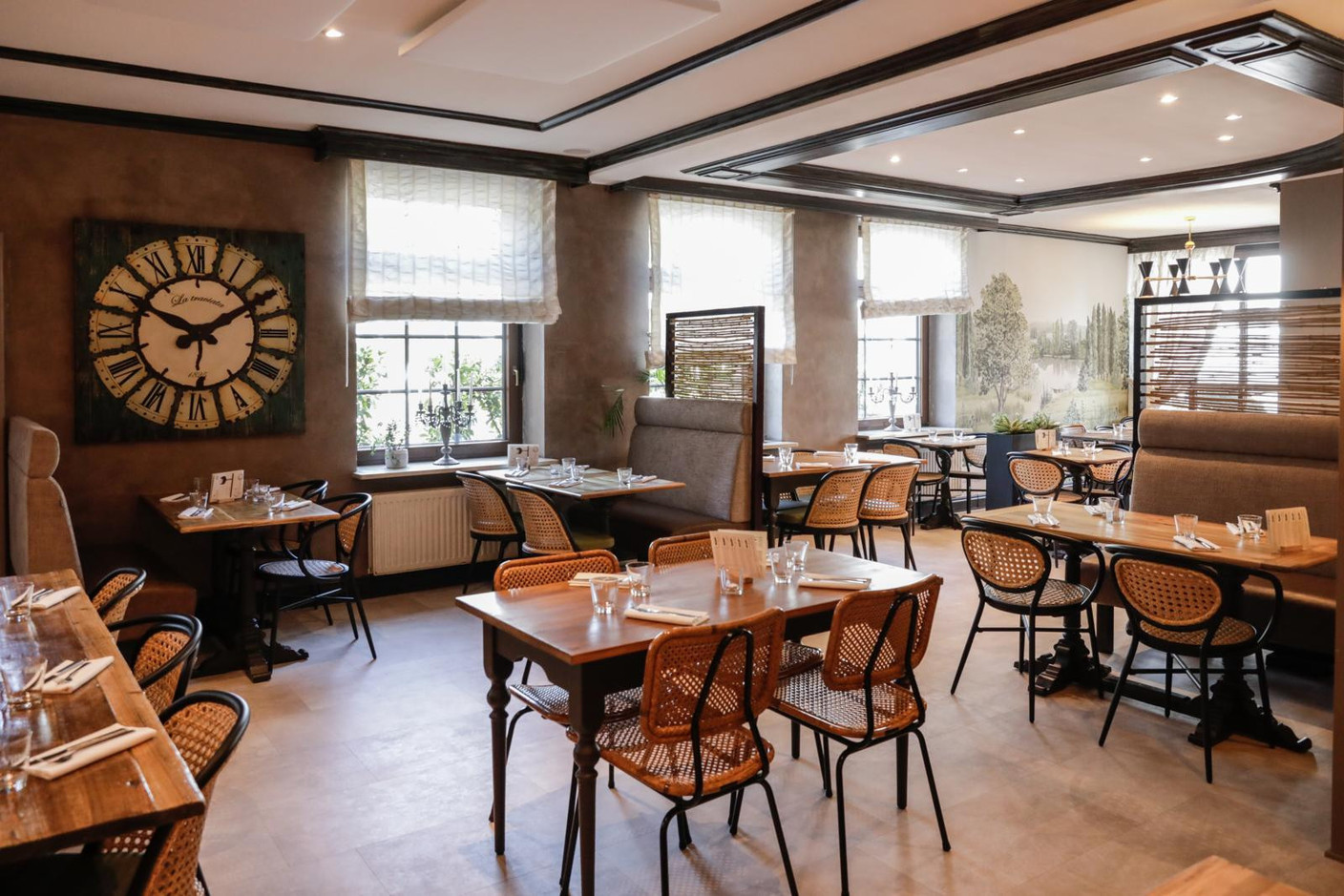 Country chic at Osteria di Niederanven. Eva Krins Maison moderne