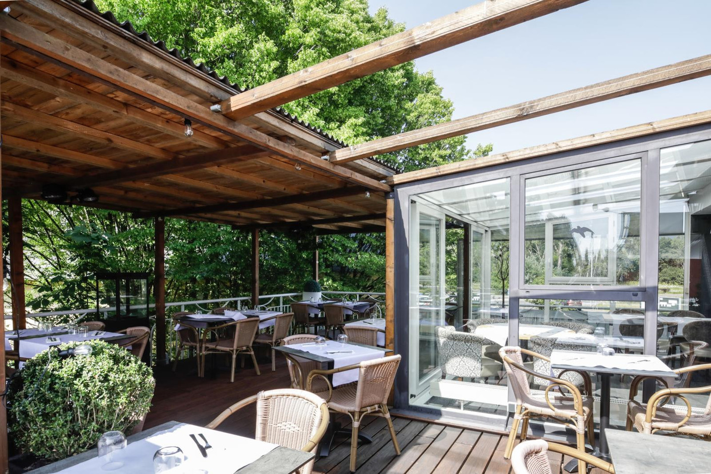 Country chic at Osteria di Niederanven. Marie Russillon Maison Moderne