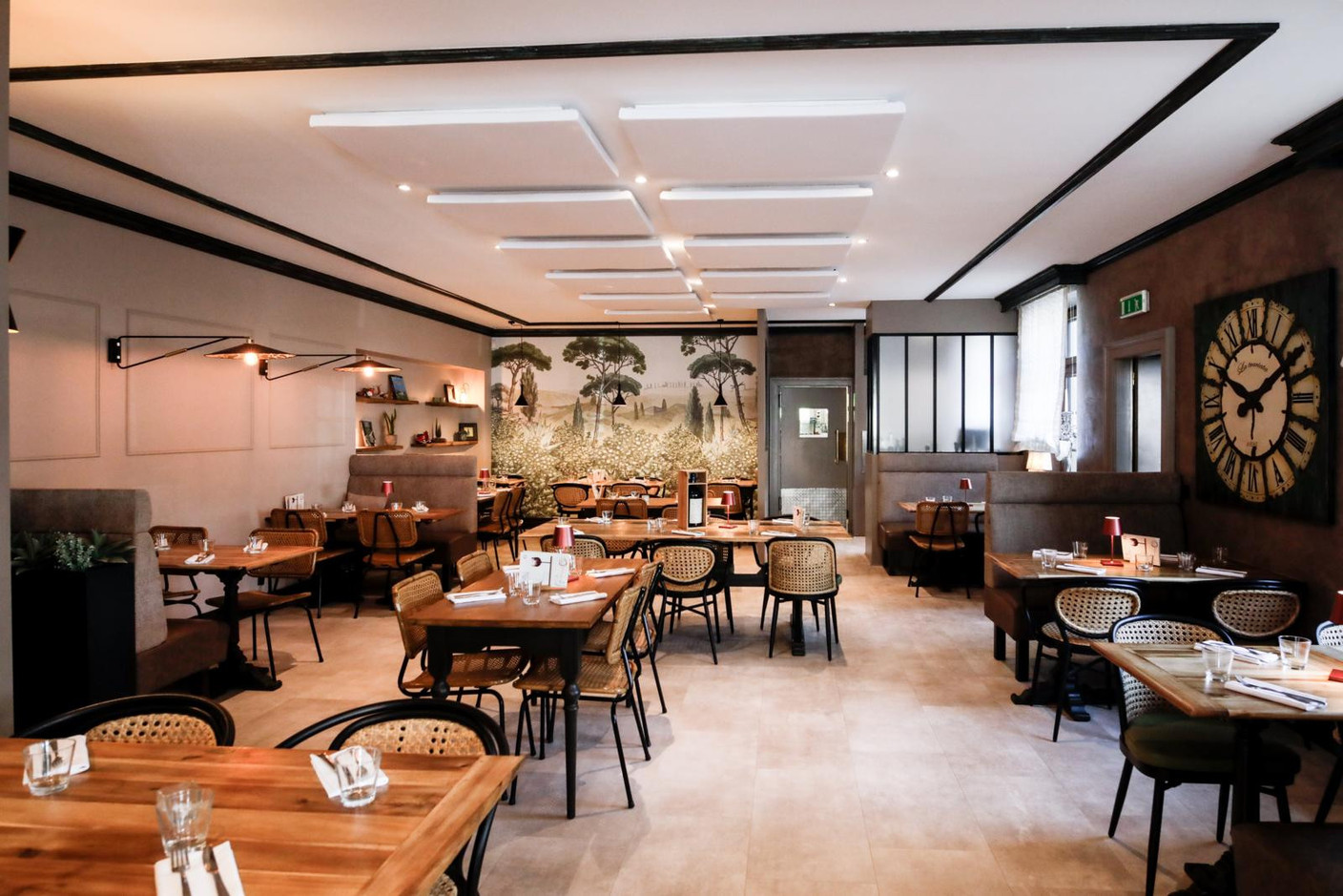 Country chic at Osteria di Niederanven. Eva Krins Maison Moderne 