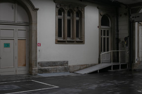 Vue de l’intérieur de l’Hôtel des Postes à Aldringen en juillet 2020. ((Photo: Matic Zorman))