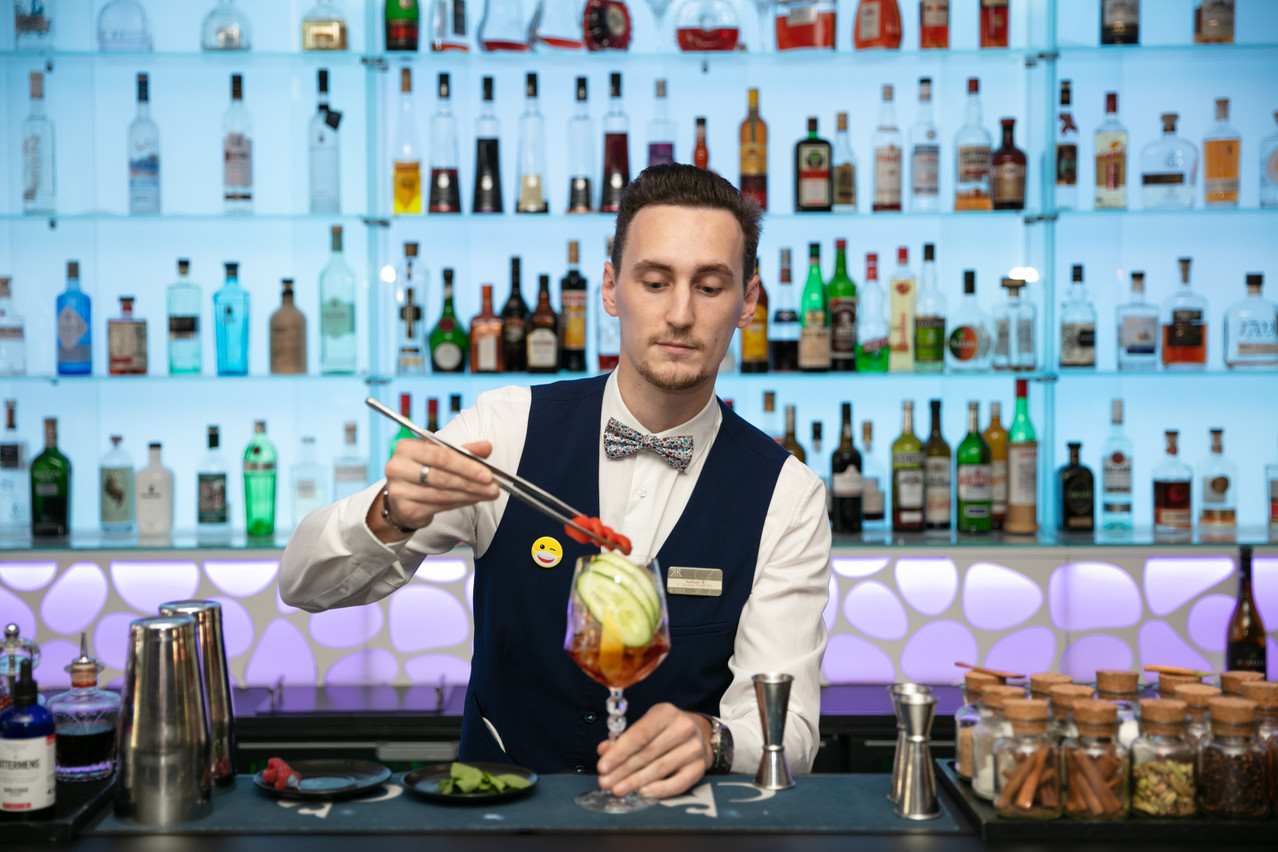 Pour de bons cocktails, vous pouvez faire confiance à Nathan Boutet et son équipe…  Romain Gamba/Maison Moderne