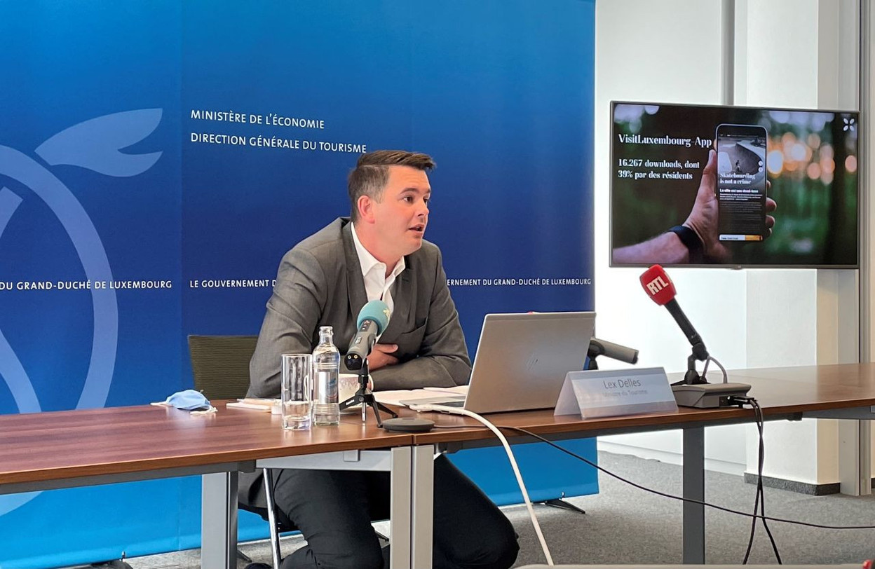 Tourism is coming back to the grand duchy, says tourism minister Lex Delles.  Photo: MECO