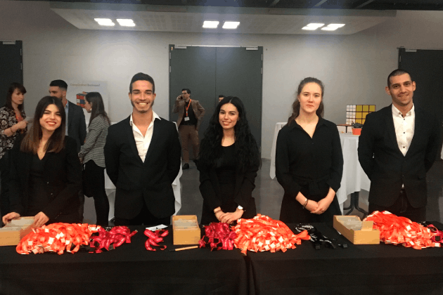 Hôtes & Hôtesses lors d’un événement du Paperjam Business Club. Photo: CD Pub