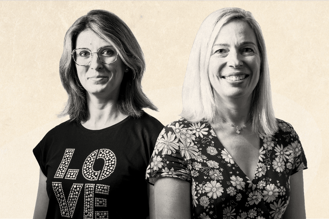 Lucie Mauran-Rebmann, Onboarding Lead and Talent Management Expert & Roxane Haas, People Leader at PwC Luxembourg (Photo: Crossfire for Maison Moderne)