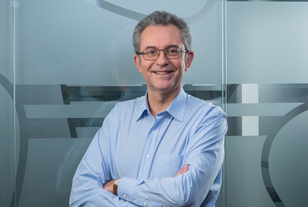 “Why can’t we live in a world where more money is actually given—whether in salaries or in bonuses—to the people who actually do the work?” asks Patrick Goodman (pictured), cofounder of Innpact. Photo: Vincent Flamion Photography