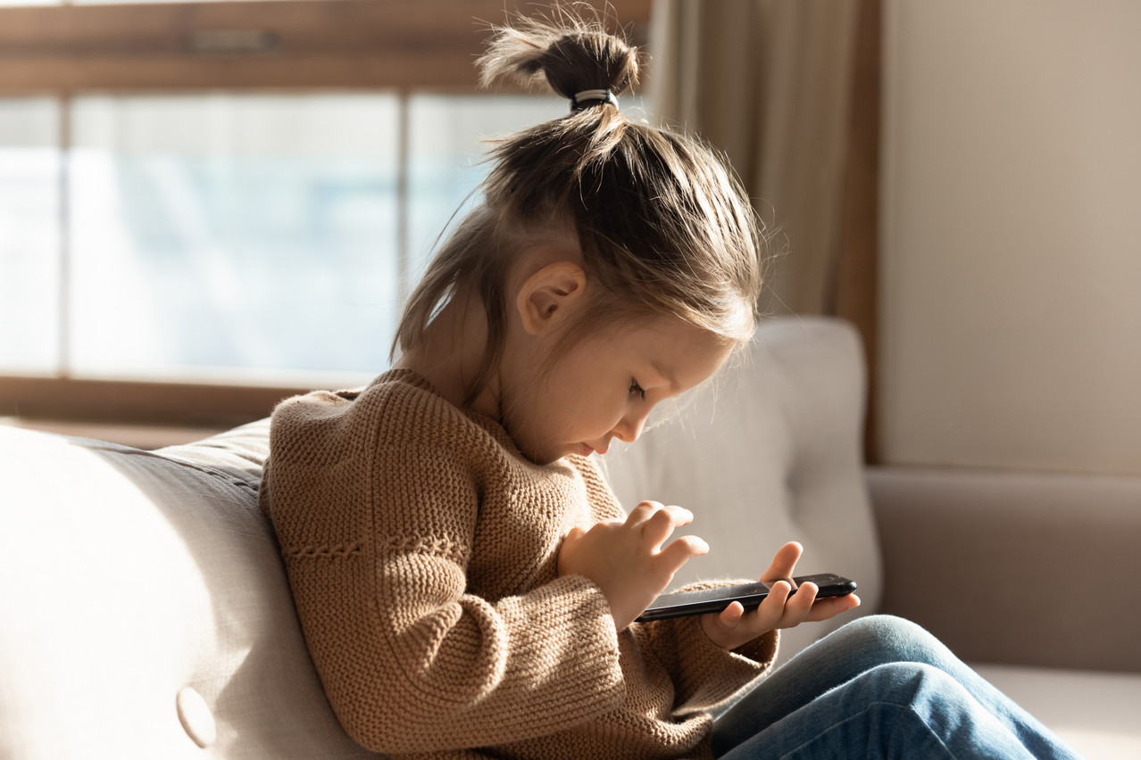 In the grand duchy, 100% of children have access to the internet, according to a survey by Bee Secure.  Photo: Shutterstock