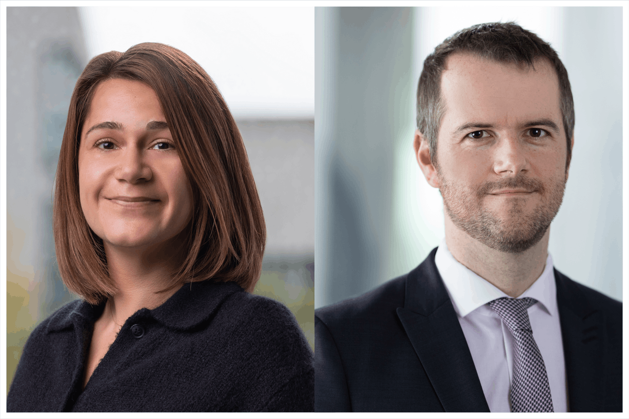Veronica Aroutiunian and Jérôme Mullmaier, partners of Loyens & Loeff’s Investment Management Practice (Luxembourg office).   (Photo: Loyens & Loeff)