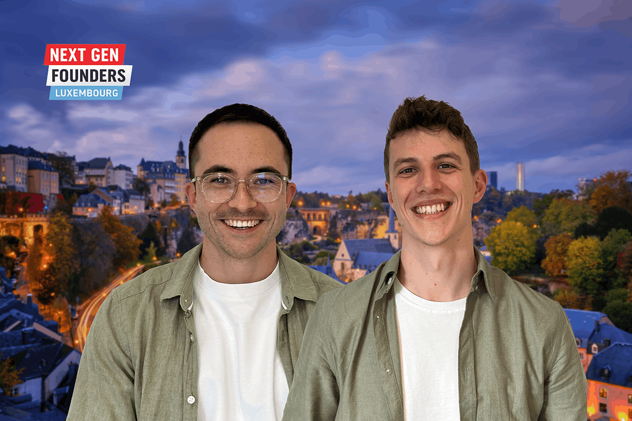 Tom Bosseler (left) and Pierre Pirotte (right) founded WattSwap to simplify energy sharing, enabling households, businesses and municipalities to participate in local energy communities more easily. (Photo: WattSwap/Shutterstock. Layout: Paperjam)