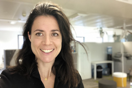 Amélie Madinier, CEO du Hub@Luxembourg, compte exploiter toutes les synergies possibles avec le groupe Crédit Agricole. (Photo: Hub@Luxembourg)