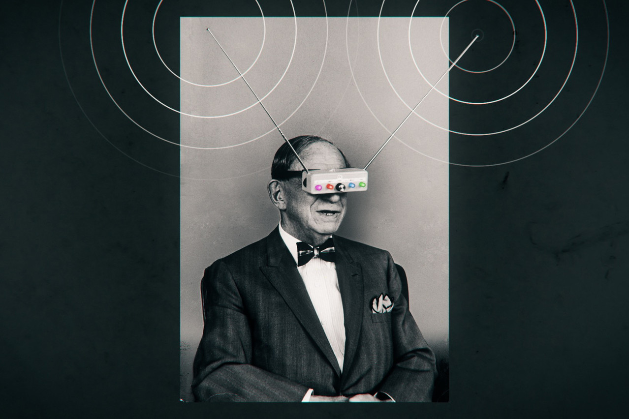 Hugo Gernsback avait inventé avant l’heure les lunettes de réalité virtuelle. (Photo: DR)