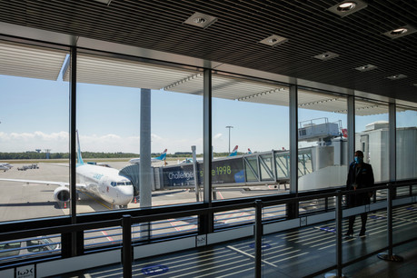 Luxair a été la première compagnie à reprendre les vols au Findel. Elles sont maintenant huit. Le 4 juillet, elles seront neuf avec KLM. (Photo: Romain Gamba/Maison Moderne)