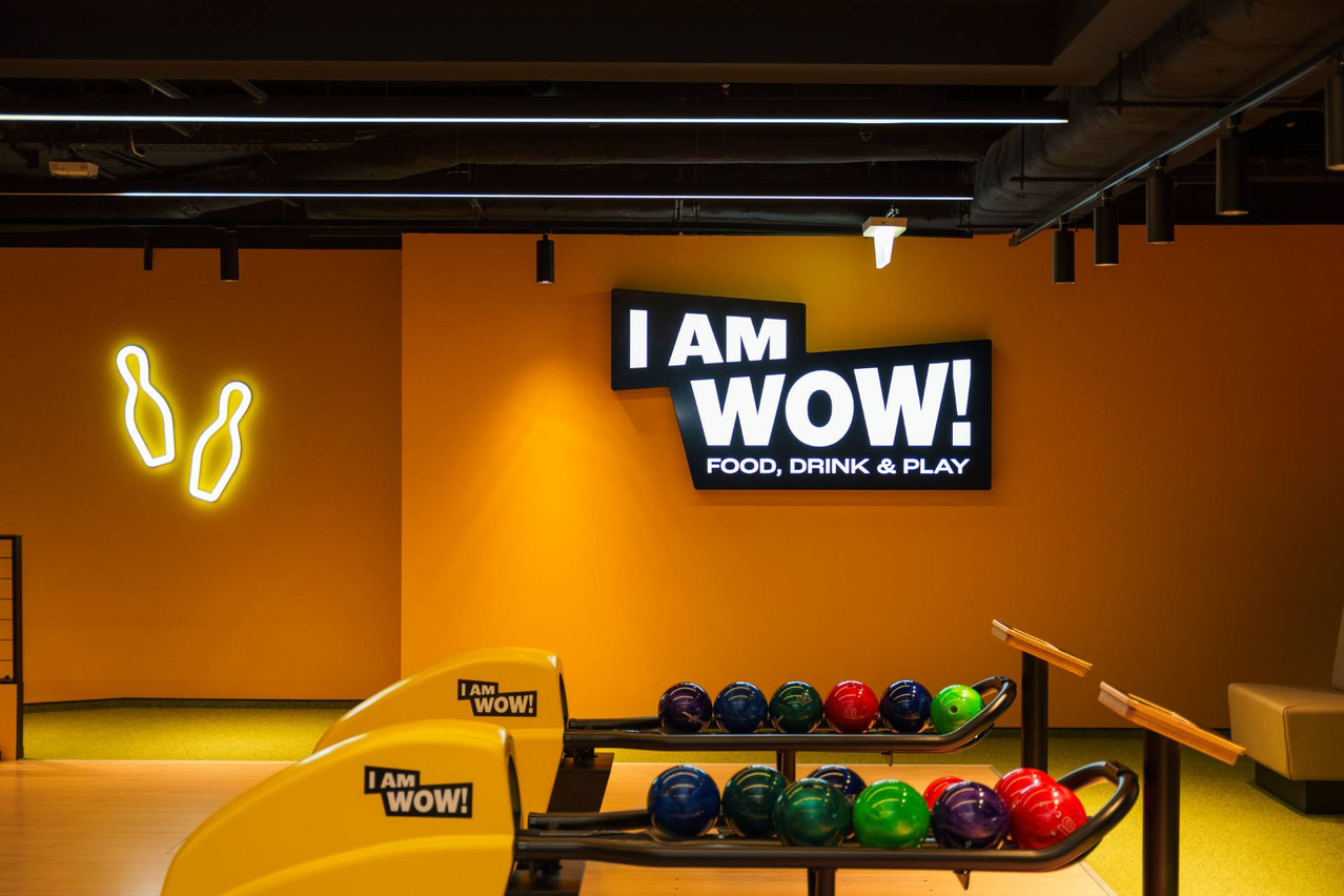 Bowling lanes are the main attraction at I am Wow. Photo: Hype