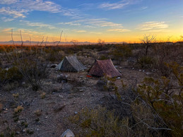 Tents in the middle of nowhere Guy Christen