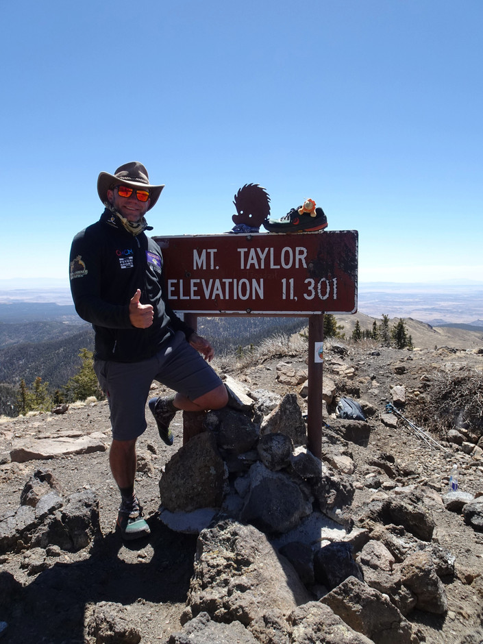 On Mount Taylor Guy Christen