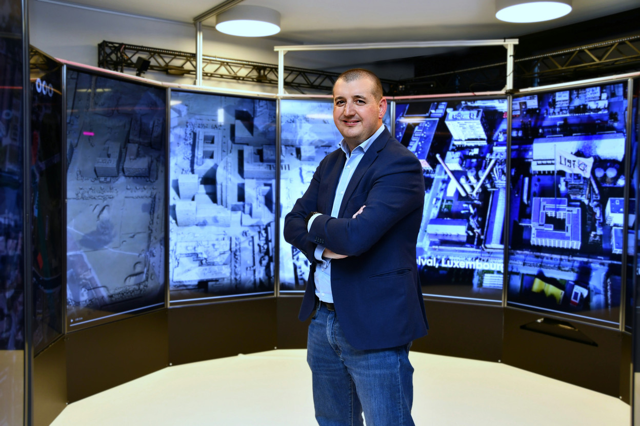 Francesco Ferrero, directeur, IT for innovative services department, LIST Crédit: LIST