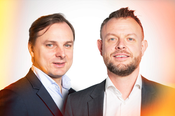 Sébastien Wileczek, Head of Digital Business Consulting & Cédric Jadoul, Service Director, Fujitsu Luxembourg. (Photo: Maison Moderne)
