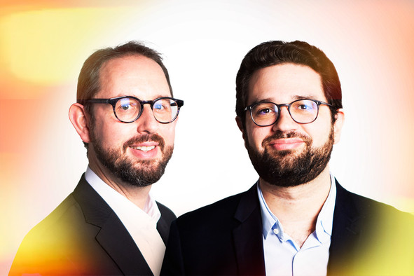 Olivier Reisch, Partner, et David Alexandre, Counsel chez DLA Piper.  (Photo: Maison Moderne)