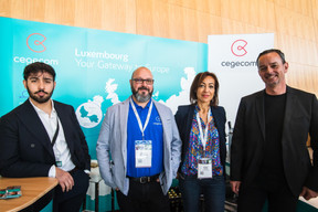 Philippe Durando (Cegecom) et Barka Lalmi (Cegecom) ((Photo: Nader Ghavami))