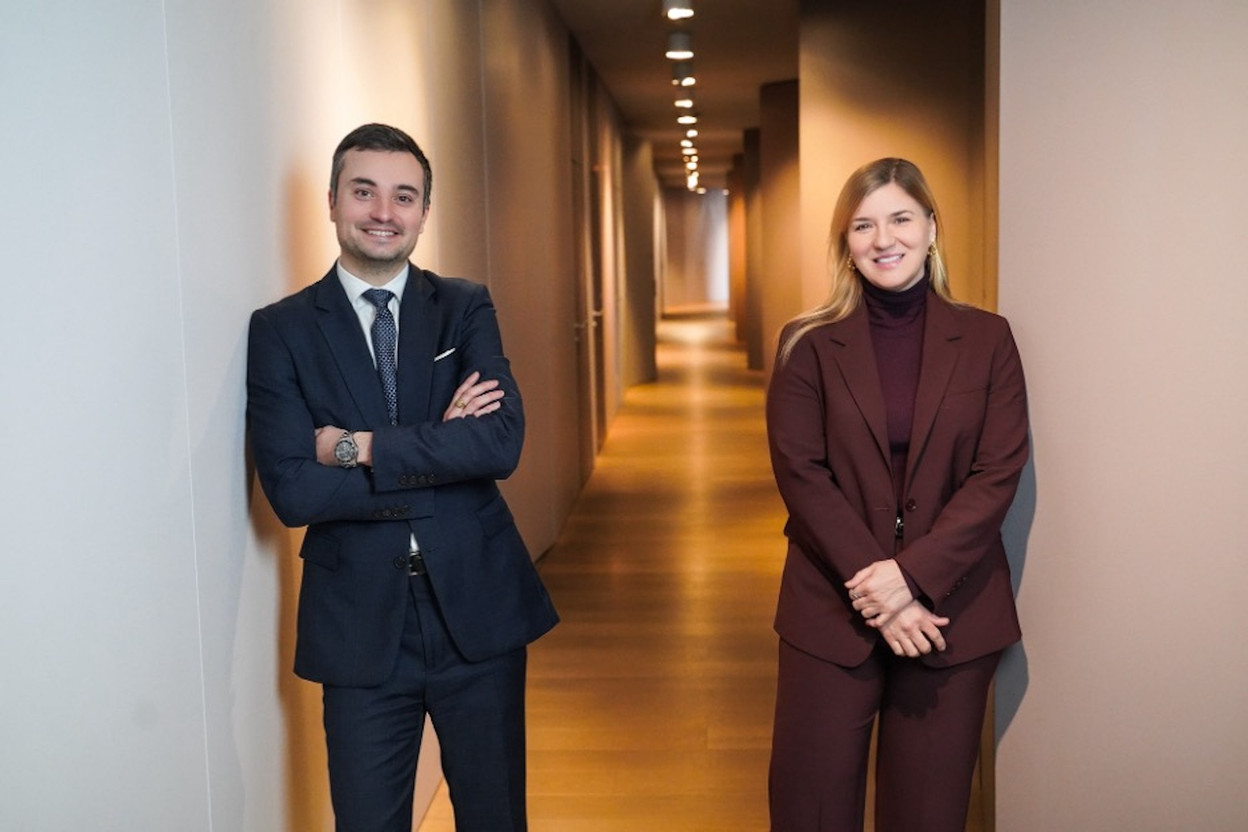 Clément Robert and Vanessa Müller (Photo: EY Luxembourg)
