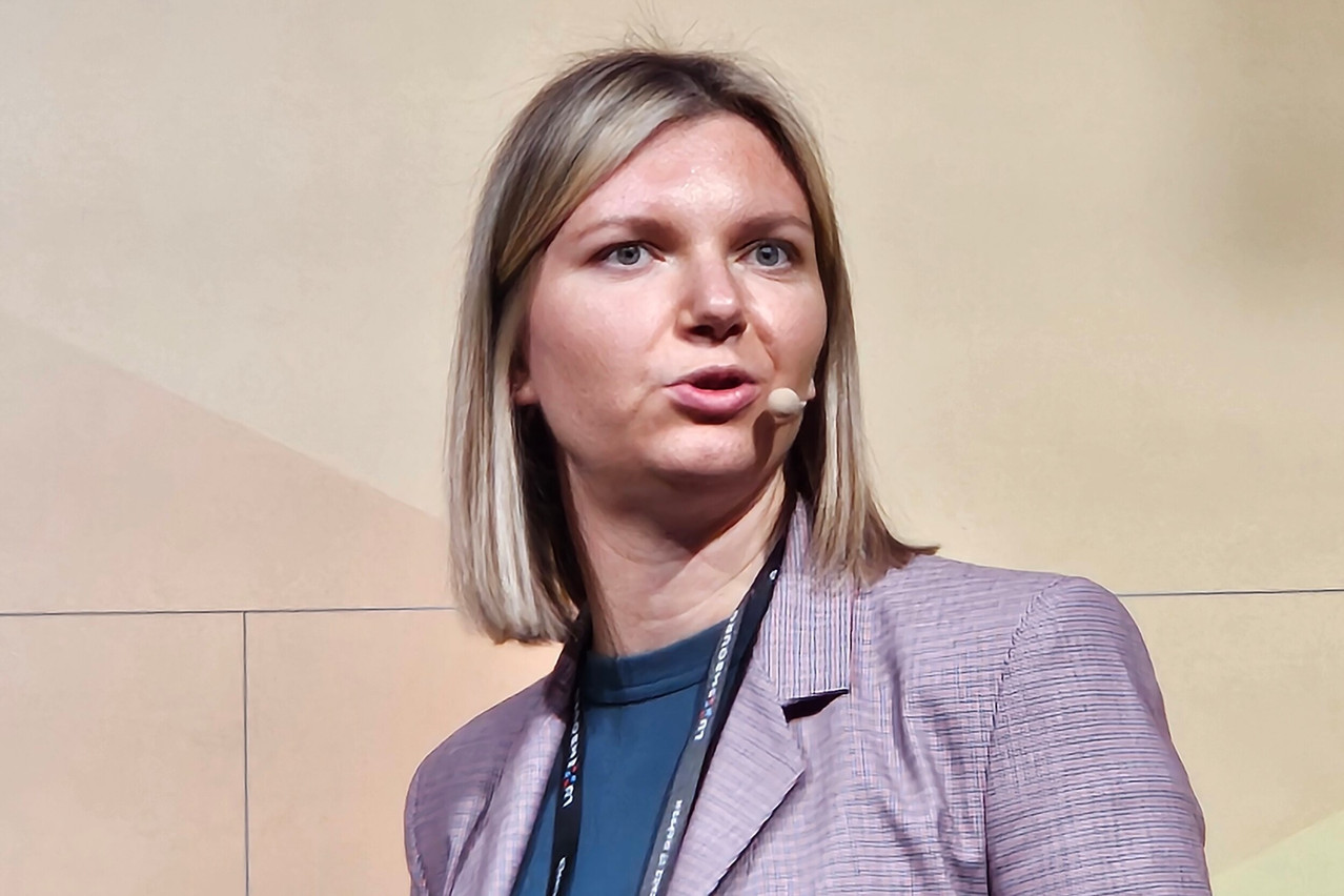 “Ignoring crypto is possible, but now it’s a strategic risk,” said Irina Kessel, Product Owner of Digital Assets and 24/7 Banking Products at Avaloq, during a keynote at Nexus Luxembourg 2026 on 11 June 2026. Photo: Paperjam